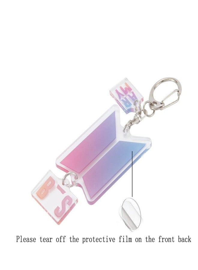 YANENG Army Bangtan Boys Merch Keychain Pendant Key Ring Bagpack Keychain School Bag Accessory for Fans Gifts - Image 5